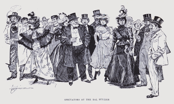 Bohemian Paris: Spectators at the Bal Bullier von Edward Cucuel