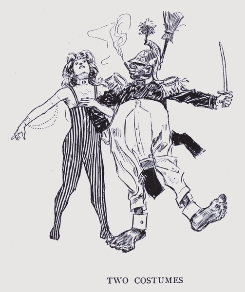 Bohemian Paris: Two costumes von Edward Cucuel