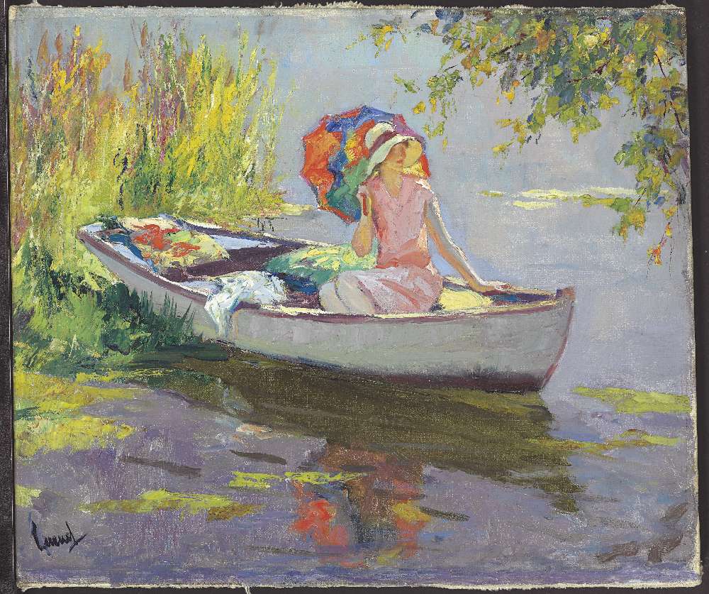 The Pink Dress von Edward Cucuel