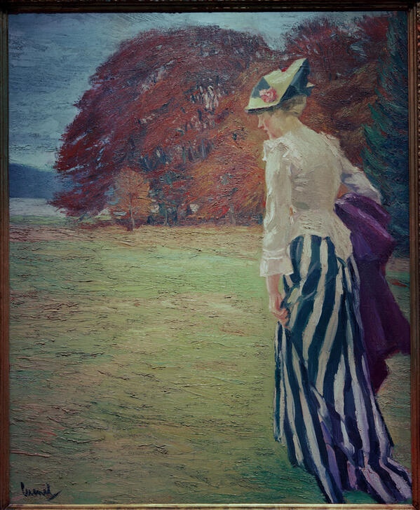 An Autumn Walk von Edward Cucuel