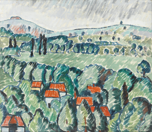 Berkshire Landscape von Edward McKnight Kauffer