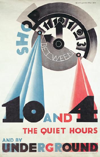 Advertisement for London underground