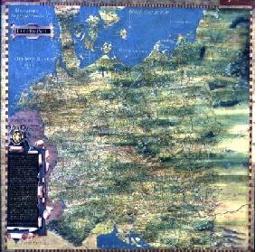 Landkarte des Deutschen Reiches