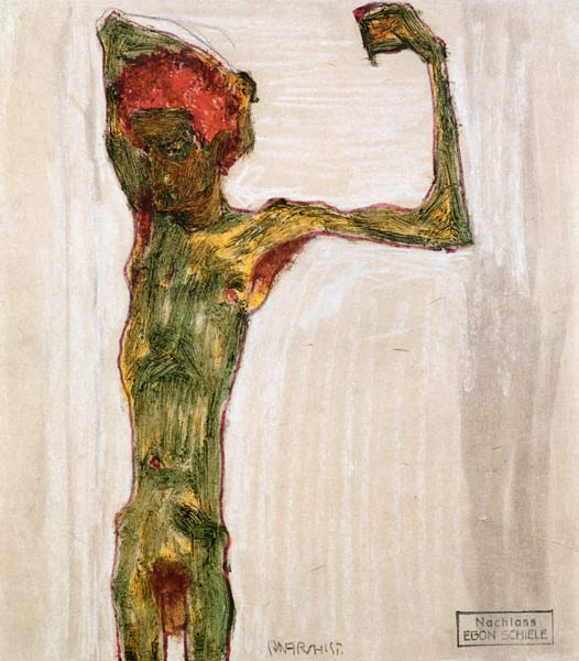 Anarchist von Egon Schiele