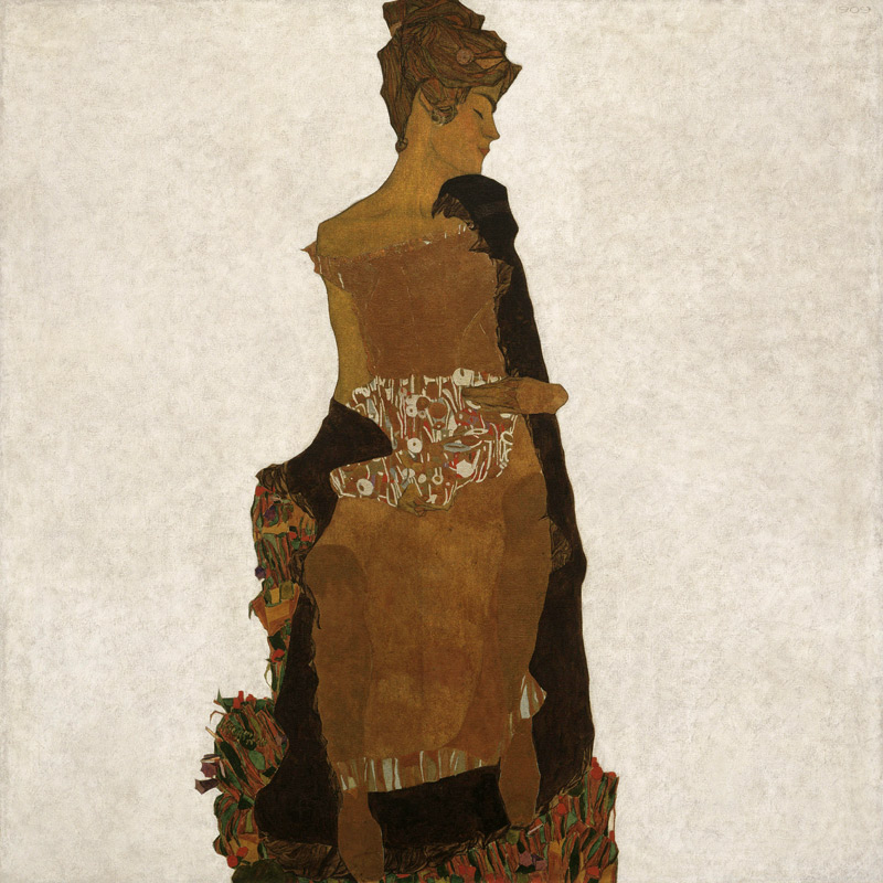 Porträt von Gerti Schiele von Egon Schiele