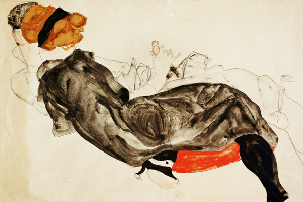 Liebespaar von Egon Schiele
