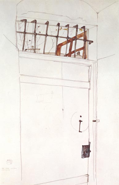 The Door into the Open von Egon Schiele