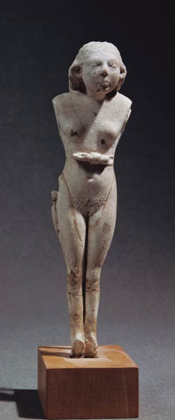 Statuette of a nude female, Thinite Period von Egyptian