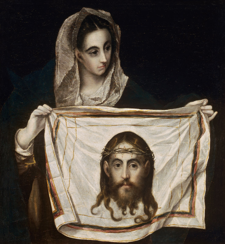 Heilige Veronika von (eigentl. Dominikos Theotokopulos) Greco, El