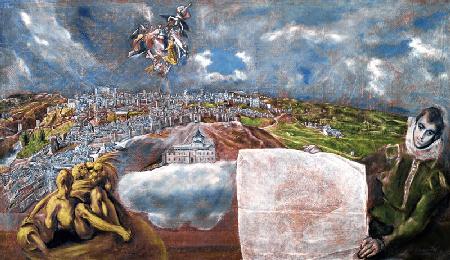 Ansicht von Toledo um 1608/14