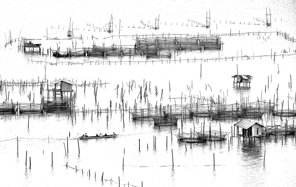 Wetland village von Ekkachai Khemkum