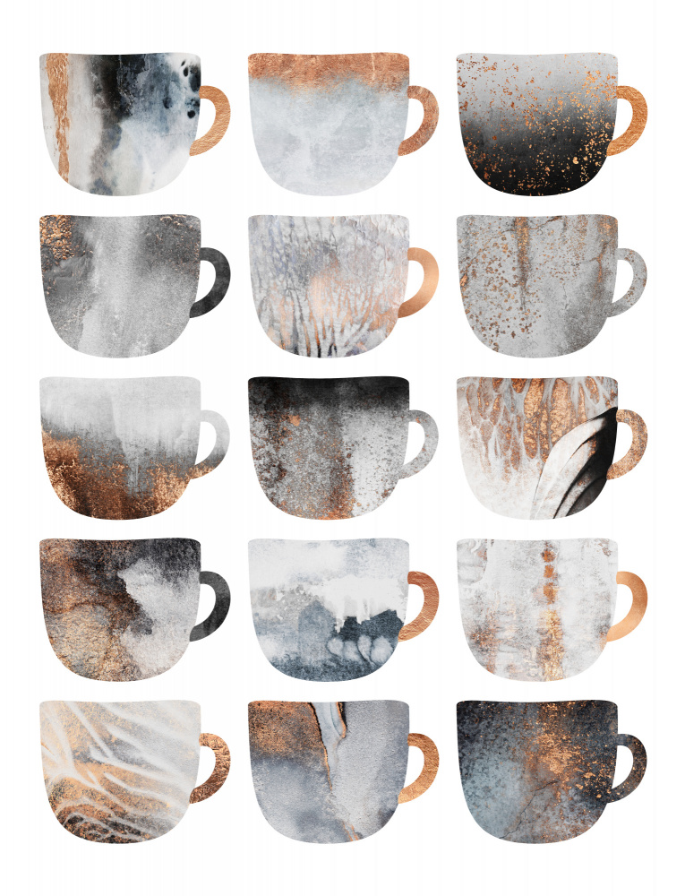 Dreamy Coffee Cups von Elisabeth Fredriksson