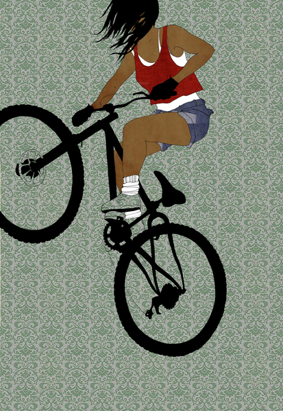 Biker Girl von Eliza Southwood