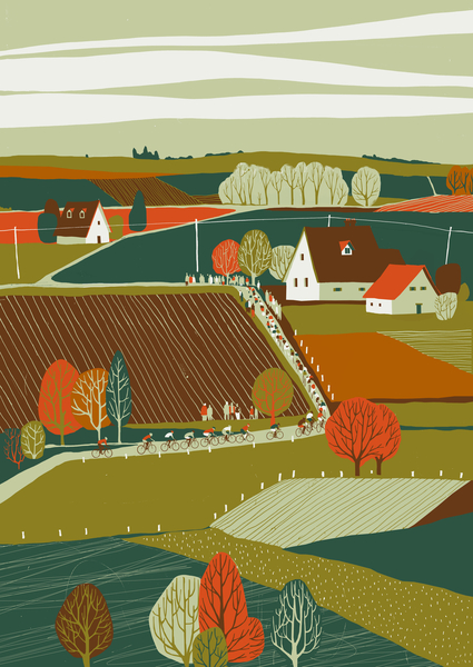 Liege-Bastogne-Liege von Eliza Southwood