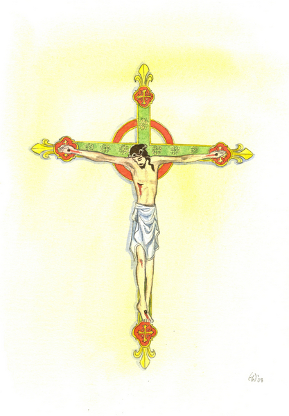 A Crucifix von Elizabeth  Wang