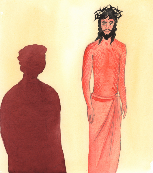 A person who bears pains and humiliations in patience, out of love for Christ, is like Him Who was w von Elizabeth  Wang