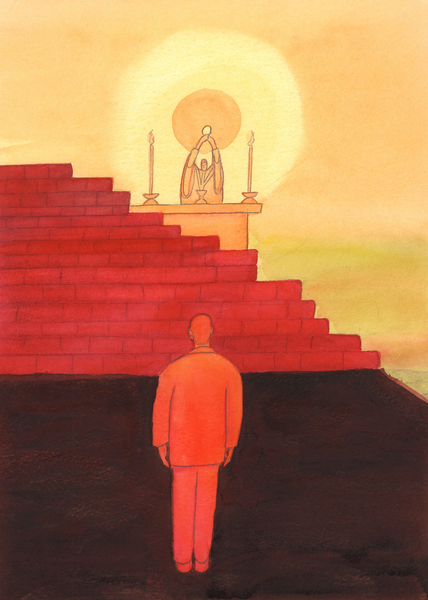 A person who lives in self-love, greed, pride, hard-heartedness or any sinful state, who will not ch von Elizabeth  Wang