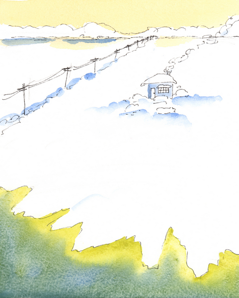 A person who lives in selfish isolation, with a cold-hearted stance towards others, nevertheless ben von Elizabeth  Wang