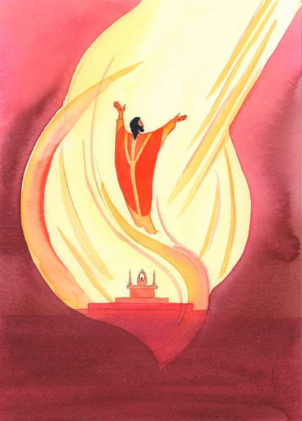 At Mass, even amidst shouts and noise and irreverence, nothing can detract from the majesty and dign von Elizabeth  Wang