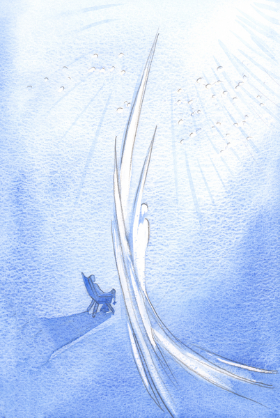 Every persons Guardian Angel stands reverently by, when God is praised  Saints and Angels are overjo von Elizabeth  Wang