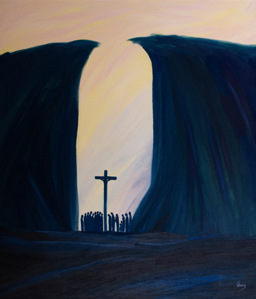 However small, isolated, or persecuted our community may be, Christ is amongst us at Mass, as if in  von Elizabeth  Wang