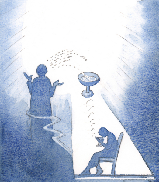 I saw that one single Hail Mary, prayed for someones welfare, brings instant refreshment, even if it von Elizabeth  Wang