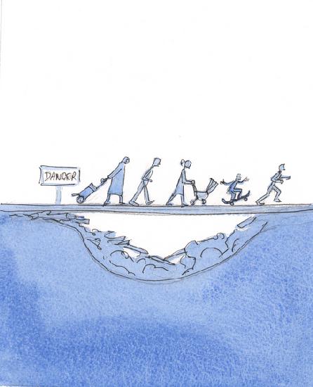 If we refuse to follow the teachings of Christ and His Church, and lead immoral lives, we are like p