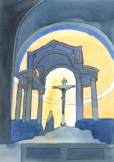 In Westminster Cathedral, and in every Catholic church, the Sacrifice of Calvary is re-presented for