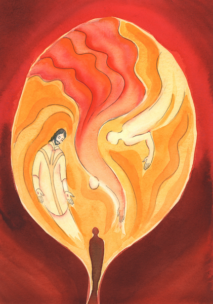 Jesus our High Priest, through the Holy Spirit, draws us into the Fathers love von Elizabeth  Wang