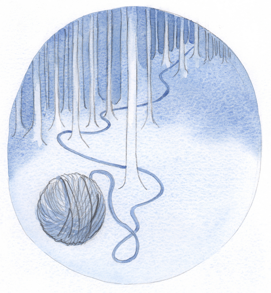 Our daily duties are like a golden string that shows us Gods will and leads us to Heaven von Elizabeth  Wang