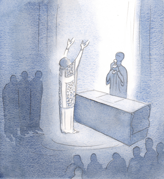 Our prayers are heard for this reason: They are joined to the prayer of Christ who is present, our e von Elizabeth  Wang