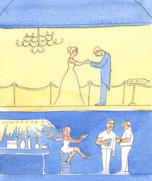 People in television programmes are pictured before and after, as they learn social skills von Elizabeth  Wang