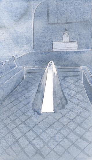 She who is pure like Christ, stood amongst these Dominican friars in Oxford who live for Her Son, bo