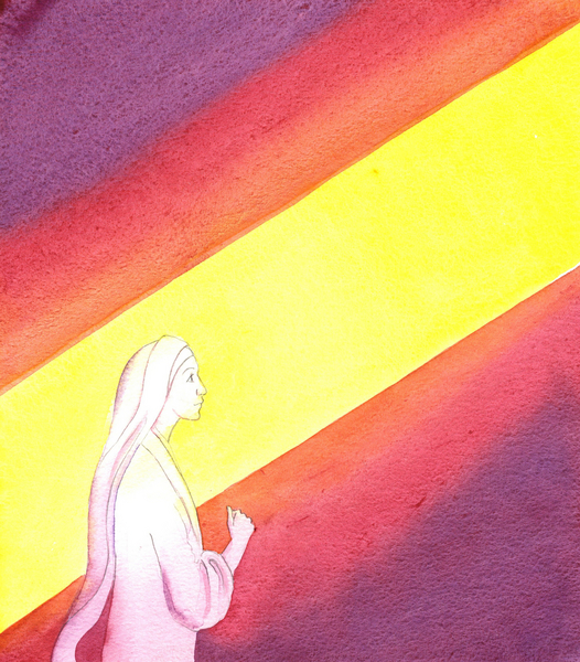 The Annunciation von Elizabeth  Wang