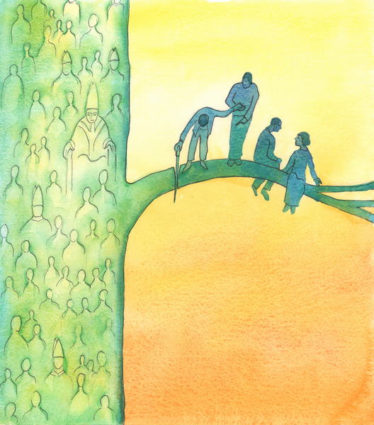 The Church is the Body of Christ and we should not separate ourselves from it through disobedience,  von Elizabeth  Wang