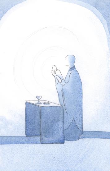 The light of Christ shone out at the Consecration