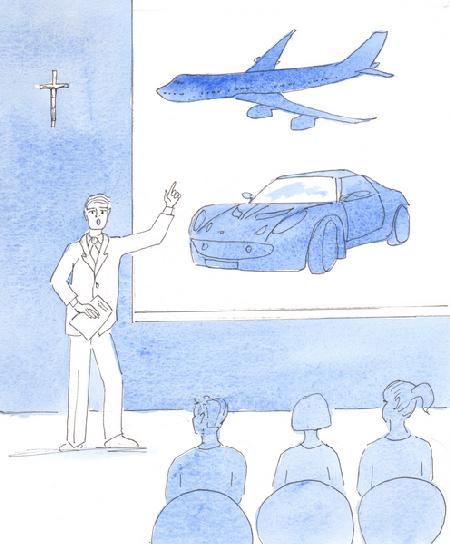 The Lord showed me people shouting out in anxiety and alarm about carbon footprints, and worrying ab