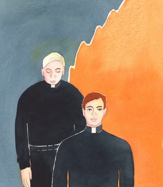 Those men called to the Priesthood who surrender family life with reluctance, as a sacrifice wrung f von Elizabeth  Wang