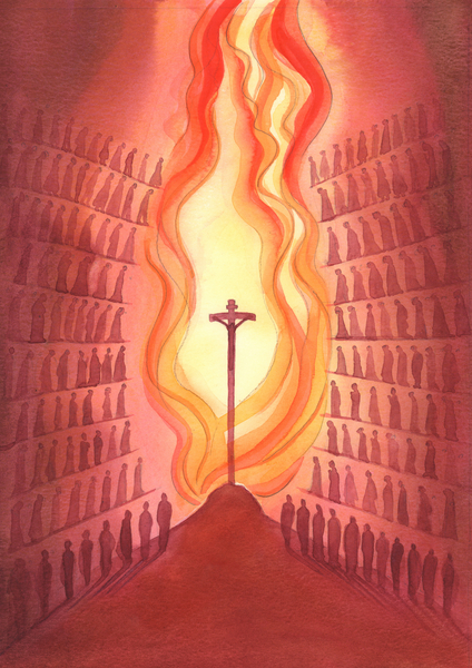 Through the Mass, every generation of Gods people is present to the one Sacrifice to Christ as it is von Elizabeth  Wang