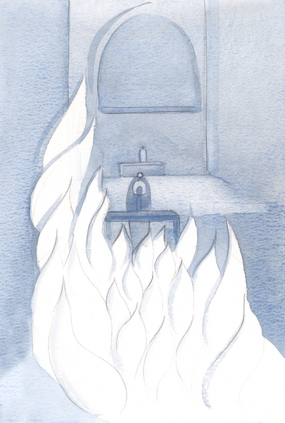 What a harmony is our praise! Our prayers - as flames - are mingled with the pure flames of the Ange von Elizabeth  Wang