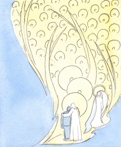 Whenever we pray in the name of Jesus, even in darkness or loneliness, we share in the life of the w von Elizabeth  Wang