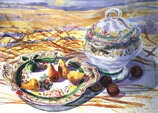 Harvest Fruit  von Elizabeth Jane  Lloyd