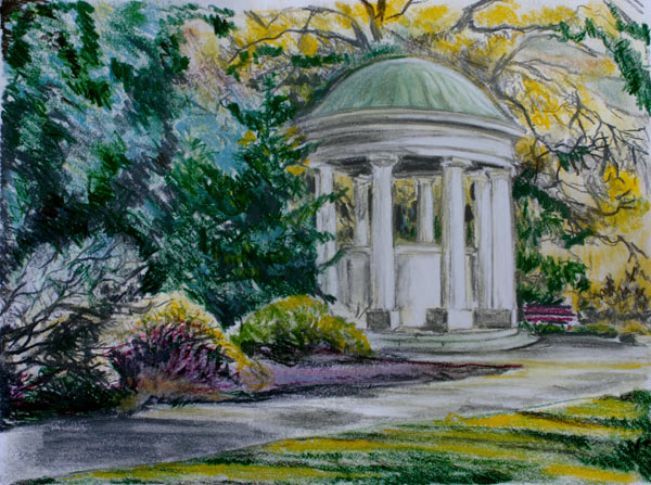 Brunnentempel Bad Salzuflen von Elke Grund