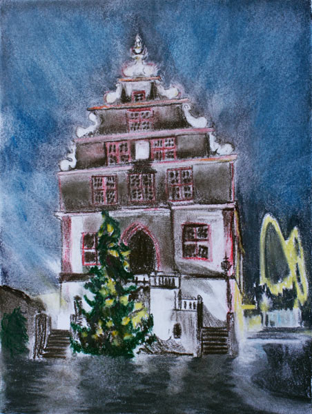 Historisches Rathaus Bad Salzuflen von Elke Grund