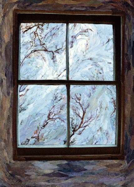 You Would Get on a Plane for Me, 2001 (paper mosaic collage)  von Ellen  Golla