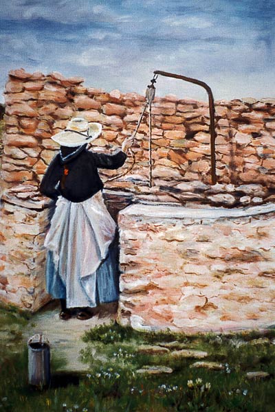 Am Brunnen von Elsa Glück