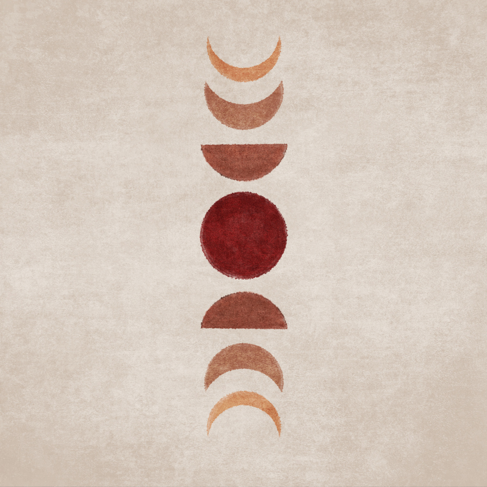 Bej Moon Phases von Emel Tunaboylu