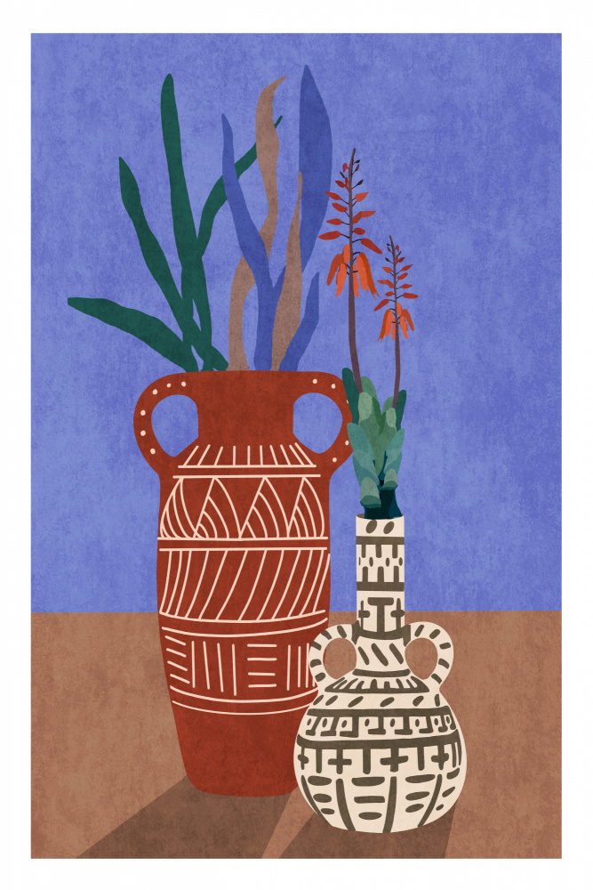 Flower Vase 3ratio 2x3 Print By Bohonewart von Emel Tunaboylu