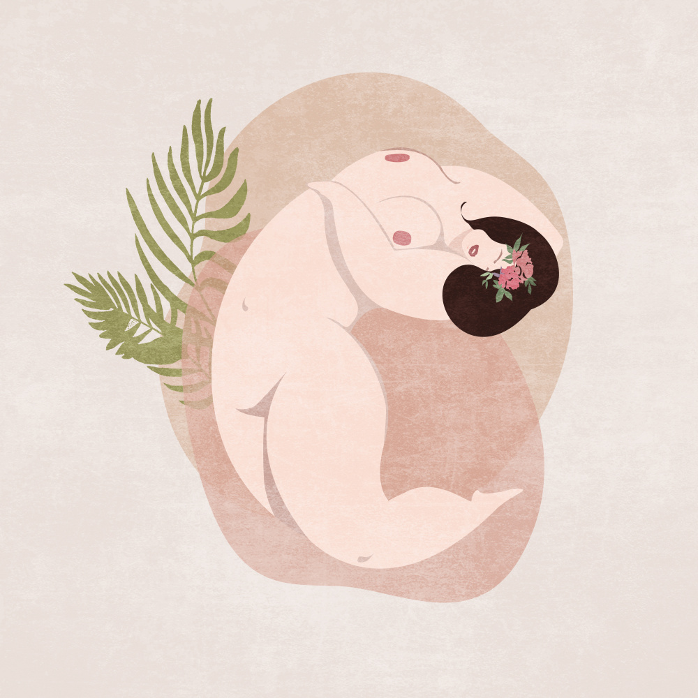 Beautiful Curvy Lady 02 von Emel Tunaboylu