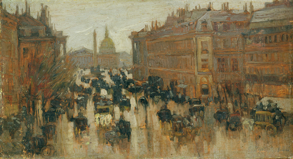 Rue Royale, Paris von Emil Leonhard Smidt